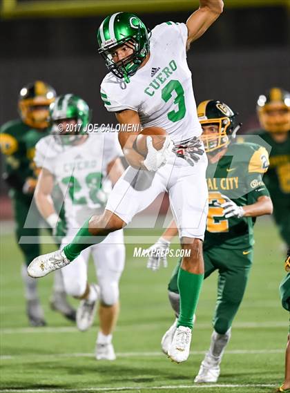 Thumbnail 3 in Cuero Vs Crystal City (Class 4A Div 2 Second Round) photogallery.