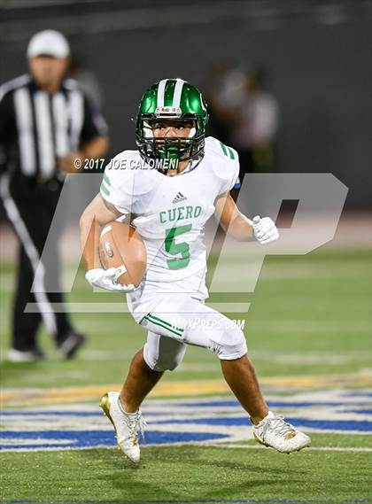 Thumbnail 3 in Cuero Vs Crystal City (Class 4A Div 2 Second Round) photogallery.