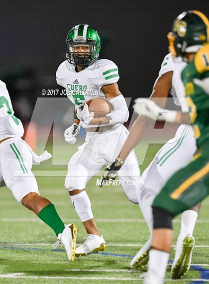 Thumbnail 3 in Cuero Vs Crystal City (Class 4A Div 2 Second Round) photogallery.
