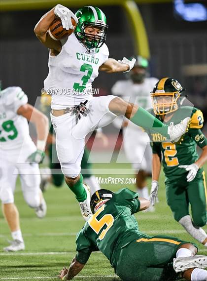 Thumbnail 1 in Cuero Vs Crystal City (Class 4A Div 2 Second Round) photogallery.