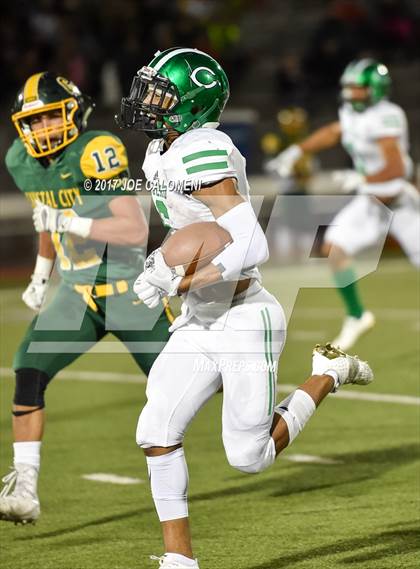 Thumbnail 2 in Cuero Vs Crystal City (Class 4A Div 2 Second Round) photogallery.