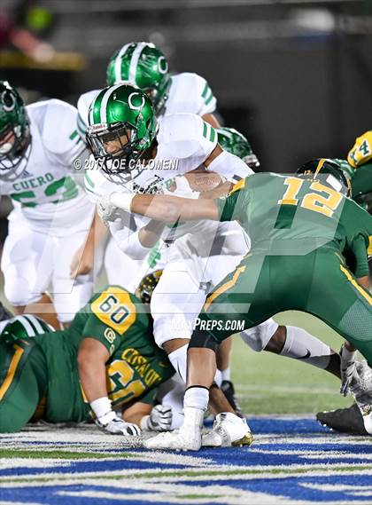Thumbnail 3 in Cuero Vs Crystal City (Class 4A Div 2 Second Round) photogallery.