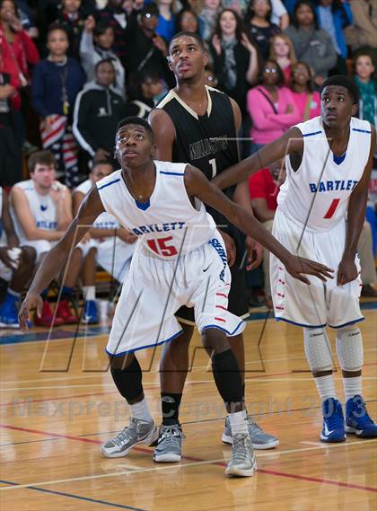 Thumbnail 3 in Millington Central vs Bartlett photogallery.