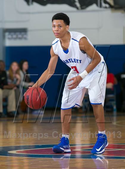 Thumbnail 2 in Millington Central vs Bartlett photogallery.