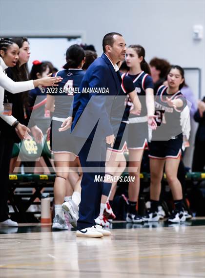 Thumbnail 2 in Brentwood School vs Leuzinger (CIF SS Division 2A Championship) photogallery.