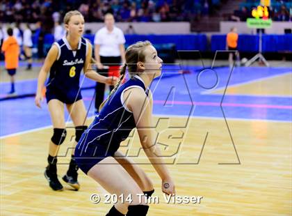 Thumbnail 3 in Paonia vs. Simla (CHSAA 2A Playoff) photogallery.