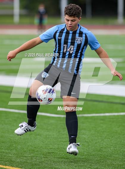 Thumbnail 2 in Midd-West @ Bloomsburg (scrimmage) photogallery.