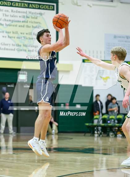 Thumbnail 3 in Arlington @ Redmond (WIAA 4A District Round 2) photogallery.
