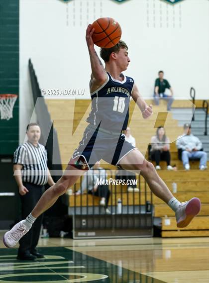Thumbnail 3 in Arlington @ Redmond (WIAA 4A District Round 2) photogallery.