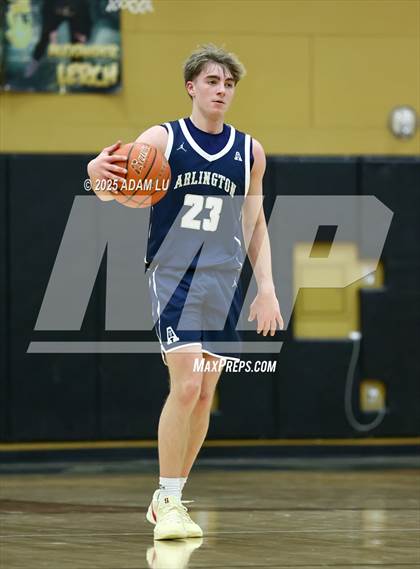 Thumbnail 3 in Arlington @ Redmond (WIAA 4A District Round 2) photogallery.