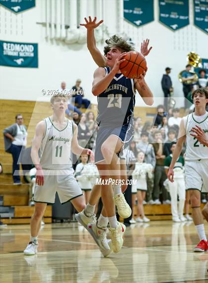 Thumbnail 3 in Arlington @ Redmond (WIAA 4A District Round 2) photogallery.