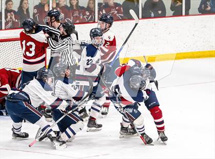 Thumbnail 3 in Belmont Hill @ Dexter Southfield (NEPSAC Large School Quarterfinal) photogallery.