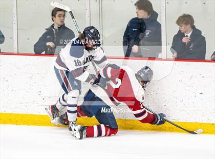 Thumbnail 1 in Belmont Hill @ Dexter Southfield (NEPSAC Large School Quarterfinal) photogallery.