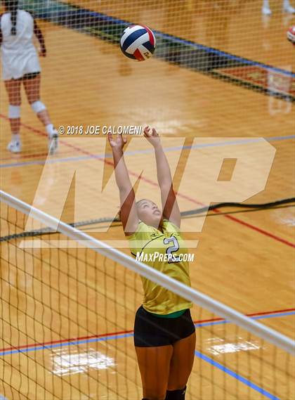 Thumbnail 1 in Brennan vs Roosevelt [Theodore] (NEISD Volleyball Tournament) photogallery.
