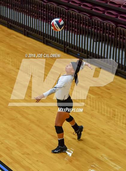 Thumbnail 2 in Brennan vs Roosevelt [Theodore] (NEISD Volleyball Tournament) photogallery.