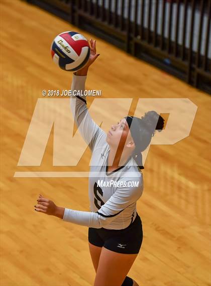 Thumbnail 3 in Brennan vs Roosevelt [Theodore] (NEISD Volleyball Tournament) photogallery.