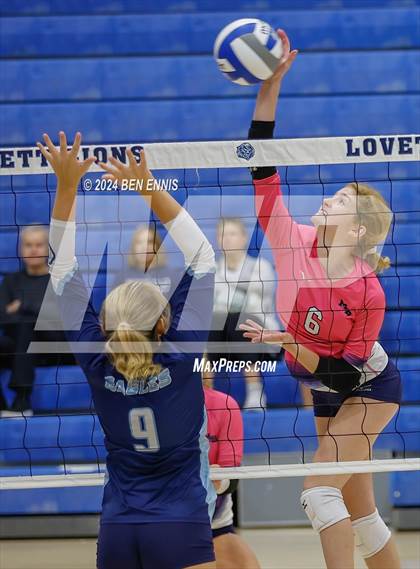 Thumbnail 1 in North Cobb Christian vs. Mt. Bethel Christian Academy (Lovett Block Party) photogallery.