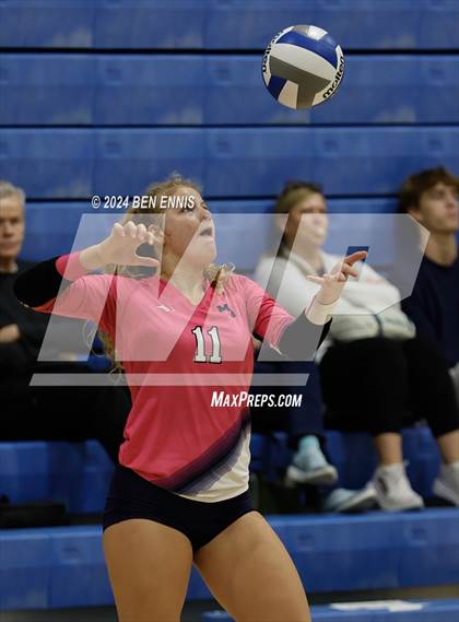 Thumbnail 2 in North Cobb Christian vs. Mt. Bethel Christian Academy (Lovett Block Party) photogallery.
