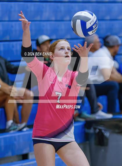 Thumbnail 1 in North Cobb Christian vs. Mt. Bethel Christian Academy (Lovett Block Party) photogallery.
