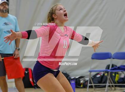 Thumbnail 3 in North Cobb Christian vs. Mt. Bethel Christian Academy (Lovett Block Party) photogallery.