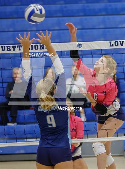 Thumbnail 3 in North Cobb Christian vs. Mt. Bethel Christian Academy (Lovett Block Party) photogallery.