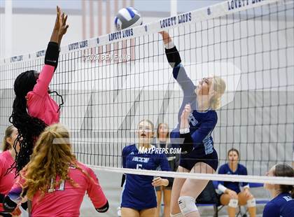 Thumbnail 3 in North Cobb Christian vs. Mt. Bethel Christian Academy (Lovett Block Party) photogallery.