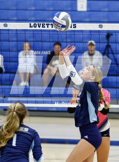 Thumbnail 2 in North Cobb Christian vs. Mt. Bethel Christian Academy (Lovett Block Party) photogallery.