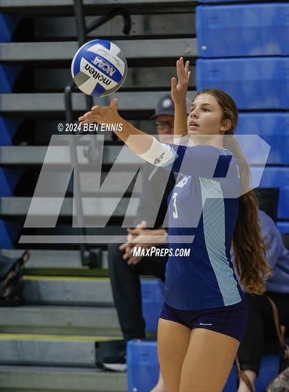 Thumbnail 1 in North Cobb Christian vs. Mt. Bethel Christian Academy (Lovett Block Party) photogallery.