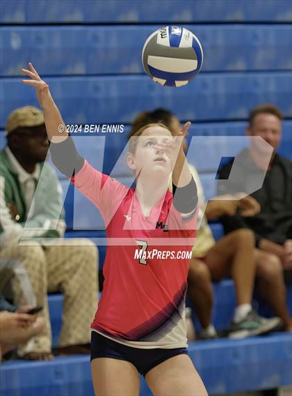 Thumbnail 3 in North Cobb Christian vs. Mt. Bethel Christian Academy (Lovett Block Party) photogallery.