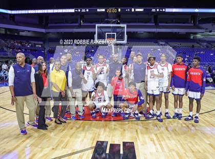 Thumbnail 1 in Kimball vs. Veterans Memorial (UIL 5A Basketball State Semifinal Medal Ceremony) photogallery.