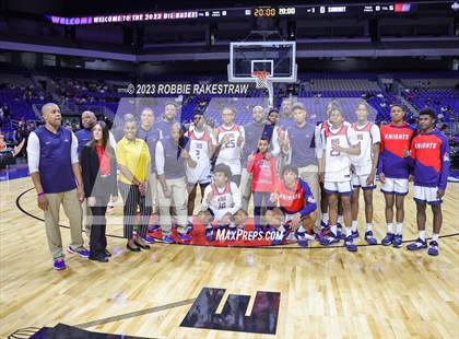 Thumbnail 2 in Kimball vs. Veterans Memorial (UIL 5A Basketball State Semifinal Medal Ceremony) photogallery.