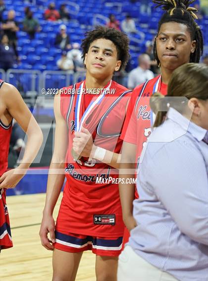 Thumbnail 2 in Kimball vs. Veterans Memorial (UIL 5A Basketball State Semifinal Medal Ceremony) photogallery.