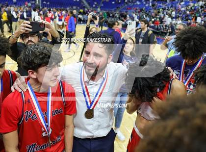 Thumbnail 2 in Kimball vs. Veterans Memorial (UIL 5A Basketball State Semifinal Medal Ceremony) photogallery.