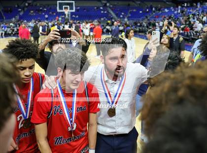 Thumbnail 3 in Kimball vs. Veterans Memorial (UIL 5A Basketball State Semifinal Medal Ceremony) photogallery.