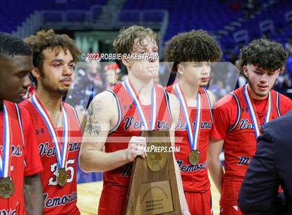 Thumbnail 3 in Kimball vs. Veterans Memorial (UIL 5A Basketball State Semifinal Medal Ceremony) photogallery.