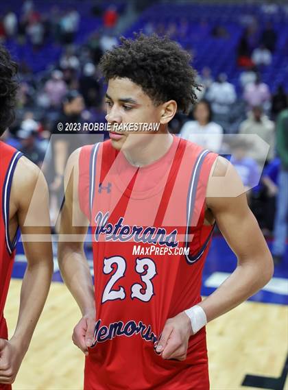 Thumbnail 1 in Kimball vs. Veterans Memorial (UIL 5A Basketball State Semifinal Medal Ceremony) photogallery.