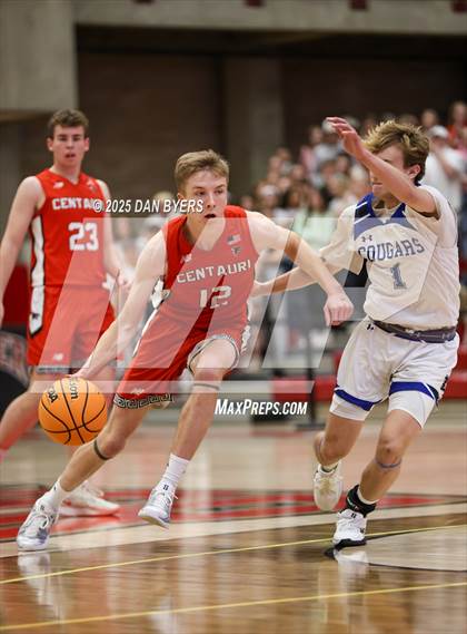 Thumbnail 2 in Resurrection Christian vs. Centauri (CHSAA 3A Semis) photogallery.
