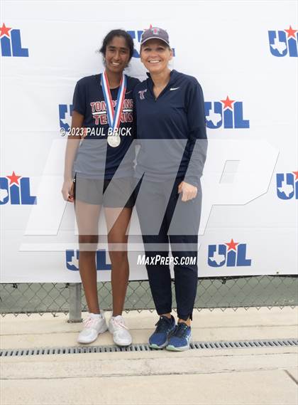 Thumbnail 2 in UIL 6A Tennis Finals (Medals) photogallery.