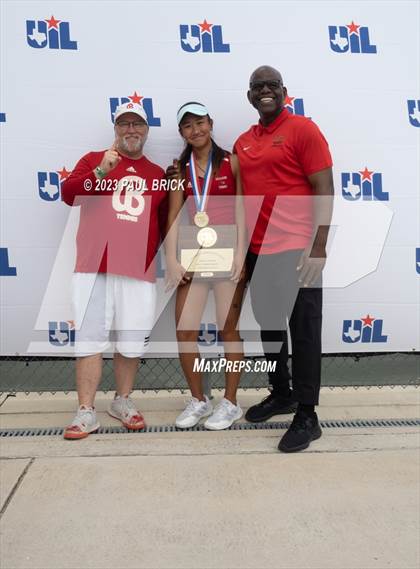 Thumbnail 2 in UIL 6A Tennis Finals (Medals) photogallery.