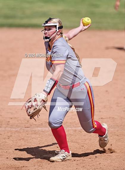 Thumbnail 2 in Saint Francis vs. Cathedral Catholic (Michelle Carew Classic) photogallery.