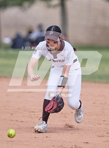 Thumbnail 2 in Saint Francis vs. Cathedral Catholic (Michelle Carew Classic) photogallery.