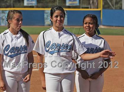 Thumbnail 2 in Carson vs. El Camino Real (CIF LACS D1 Final) photogallery.