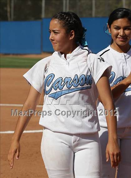 Thumbnail 2 in Carson vs. El Camino Real (CIF LACS D1 Final) photogallery.