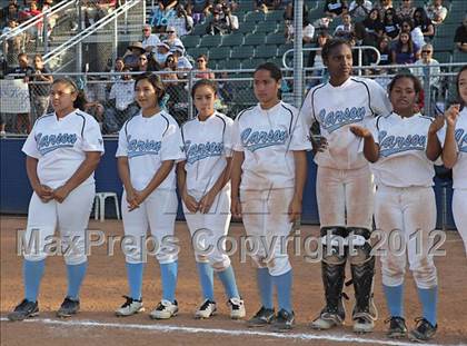 Thumbnail 2 in Carson vs. El Camino Real (CIF LACS D1 Final) photogallery.