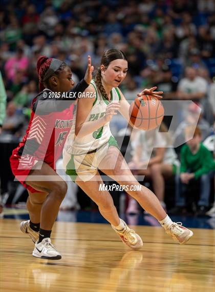 Thumbnail 3 in Kountze @ Paradise (UIL 3A Basketball Division II Final) photogallery.