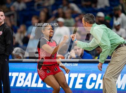 Thumbnail 2 in Kountze @ Paradise (UIL 3A Basketball Division II Final) photogallery.