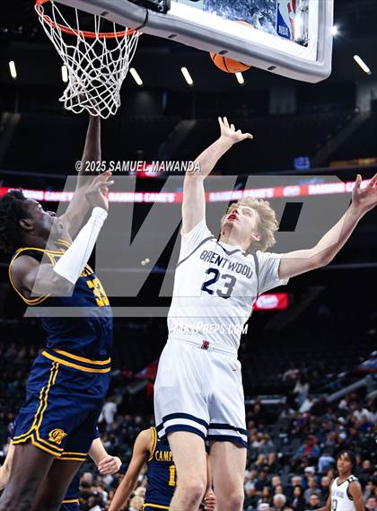Thumbnail 2 in Brentwood School vs Campbell Hall (Trinity-Mission League Show @ Intuit Dome) photogallery.