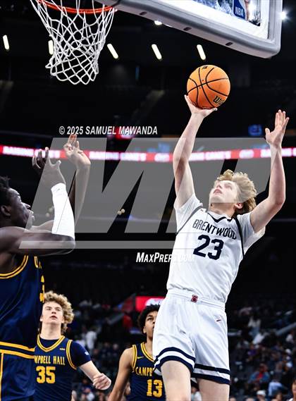 Thumbnail 1 in Brentwood School vs Campbell Hall (Trinity-Mission League Show @ Intuit Dome) photogallery.