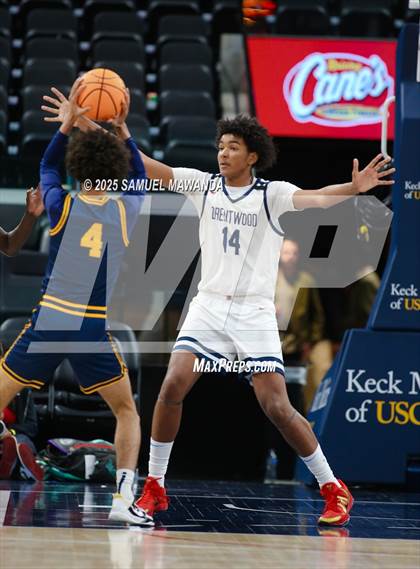 Thumbnail 2 in Brentwood School vs Campbell Hall (Trinity-Mission League Show @ Intuit Dome) photogallery.