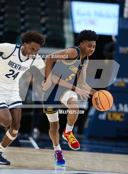 Thumbnail 1 in Brentwood School vs Campbell Hall (Trinity-Mission League Show @ Intuit Dome) photogallery.